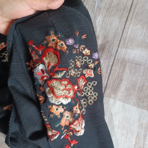 Free people embroidered mini dress - Picture 2 of 6